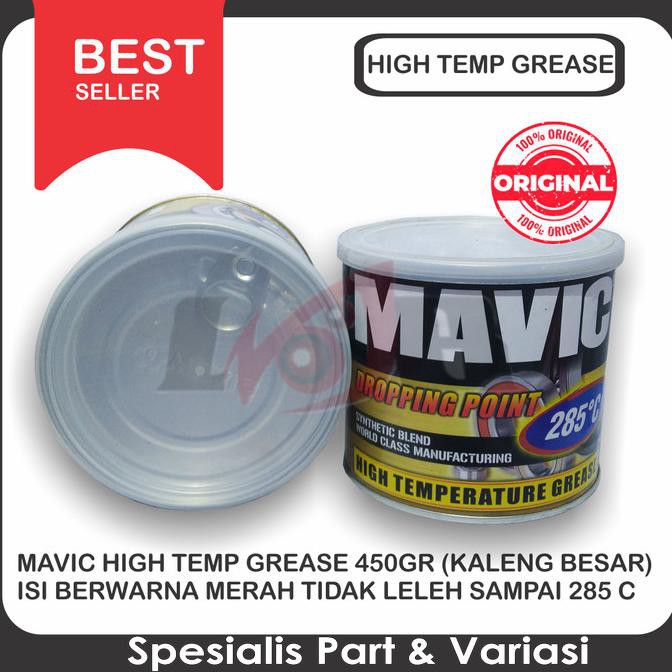 Populer] Gemuk Mavic High Temp Grease 450Gr Stempet Anti Leleh Tahan Panas Api