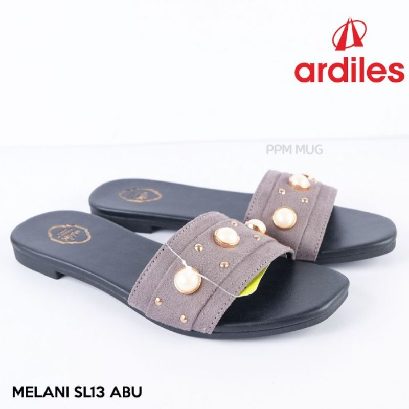 Sandal Slide wanita Fashion Model Korea wanita cantik tampil soimah mewah Ardiles MeLani SL13 hommy nagita style