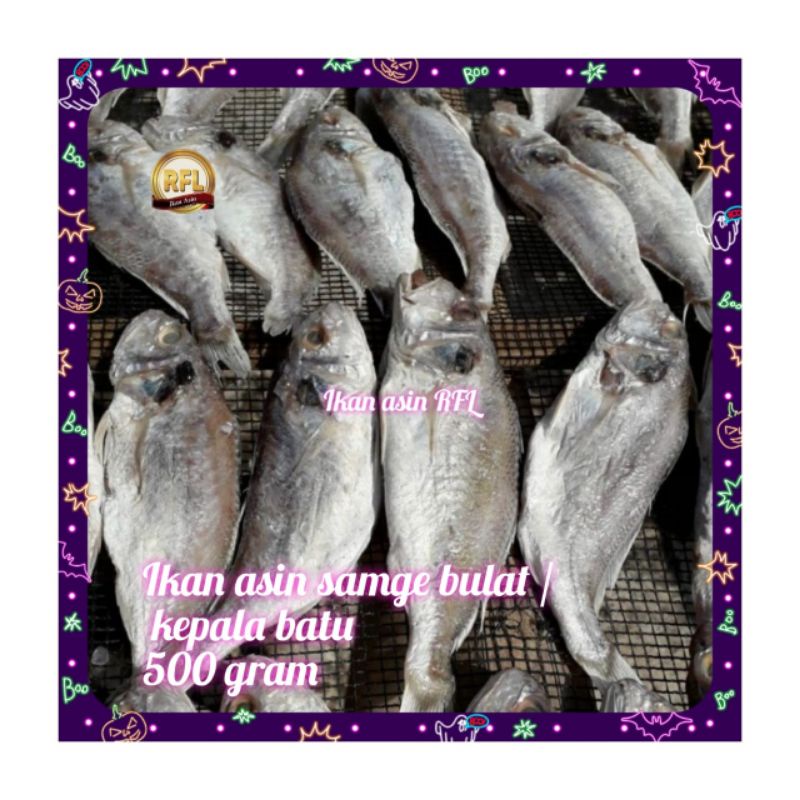 

ikan asin samge / kepala batu 500 gram