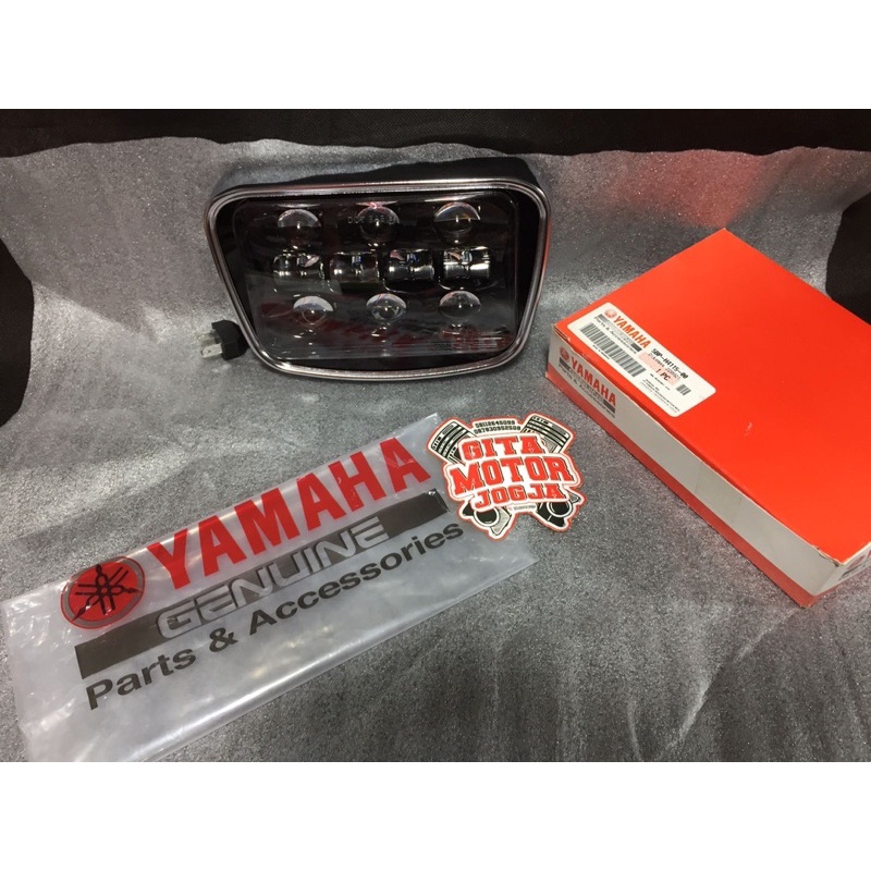 LAMPU OVAL DAYMAKER RX KING SET BATOK ORIGINAL DAN FRAME ORIGINAL YIMM-6