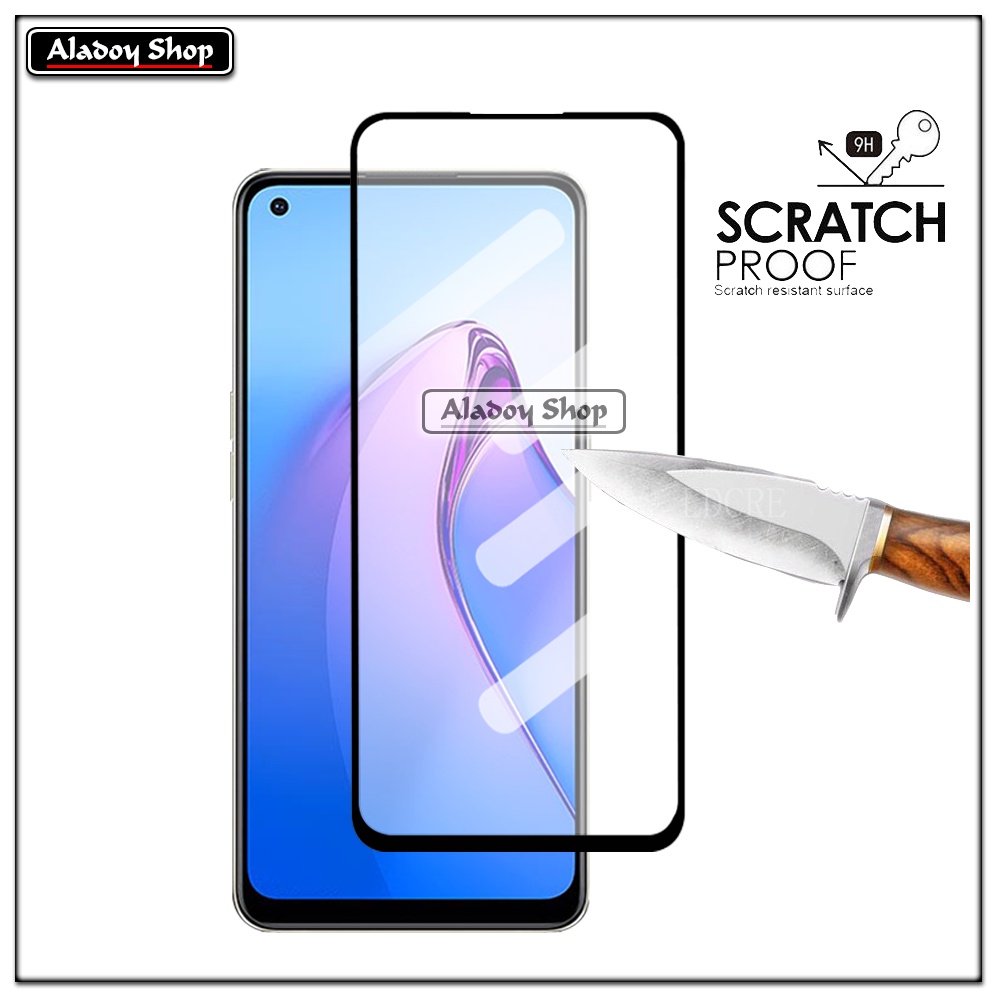 PAKET 3 IN 1 Tempered Glass Layar Oppo Reno 8 4G Free Tempered Glass Camera dan Skin Carbon