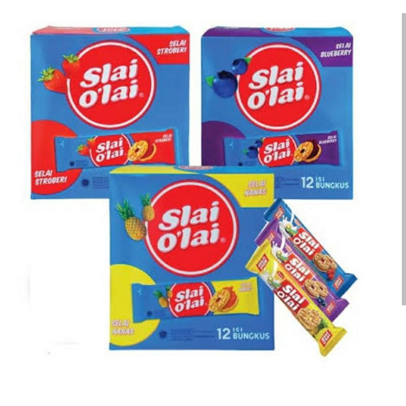 

Slai Olay biskuit slai olai 1pak 12pcs