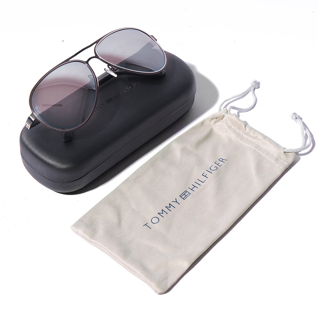 THF Double Bridge Aviator Sunglasses