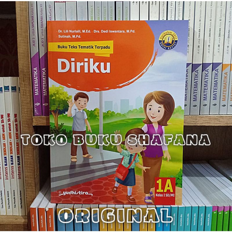 Paket 4 Buku Tematik Terpadu Yudhistira 1A 1B 1C 1D K13 Edisi Revisi Kelas 1 SD ORI