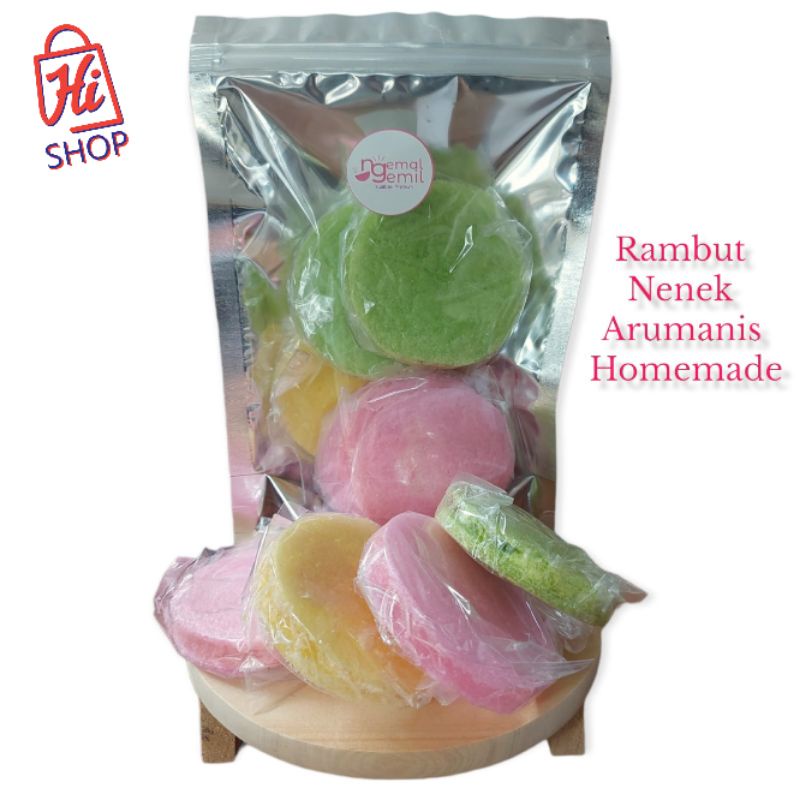 

Jajanan Jadul Rambut Nenek Arumanis Harumanis Gulali Homemade Kualitas Premium