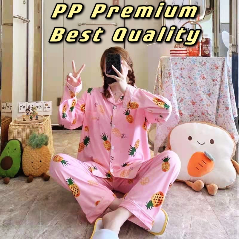 PIYAMA IMPORT WANITA DEWASA KUALITAS SUPER / BAJU TIDUR WANITA DEWASA PREMIUM IMPORT PP