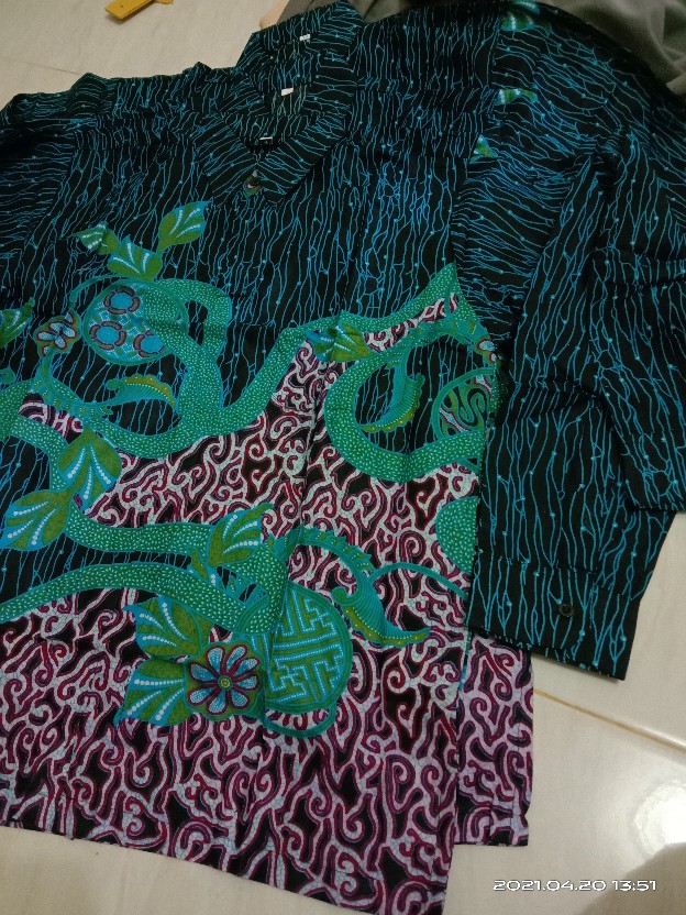 Batik Couple Kemeja Tunik New Arival Derstro Batik Couple