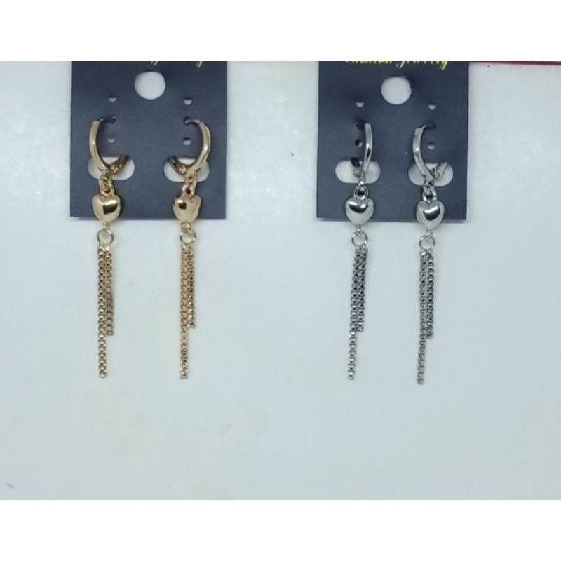 AC101. Anting xuping wanita lapis emas