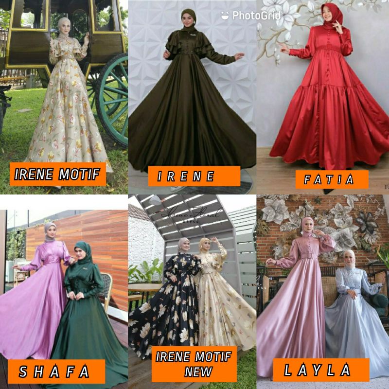 LAYLA DRESS ORI MK 100%‼️SHAFA ORI MK 100%‼️IRENE ORI MK 100%‼️FATIA ORI MK 100%‼️JELITA DRESS MK ‼️