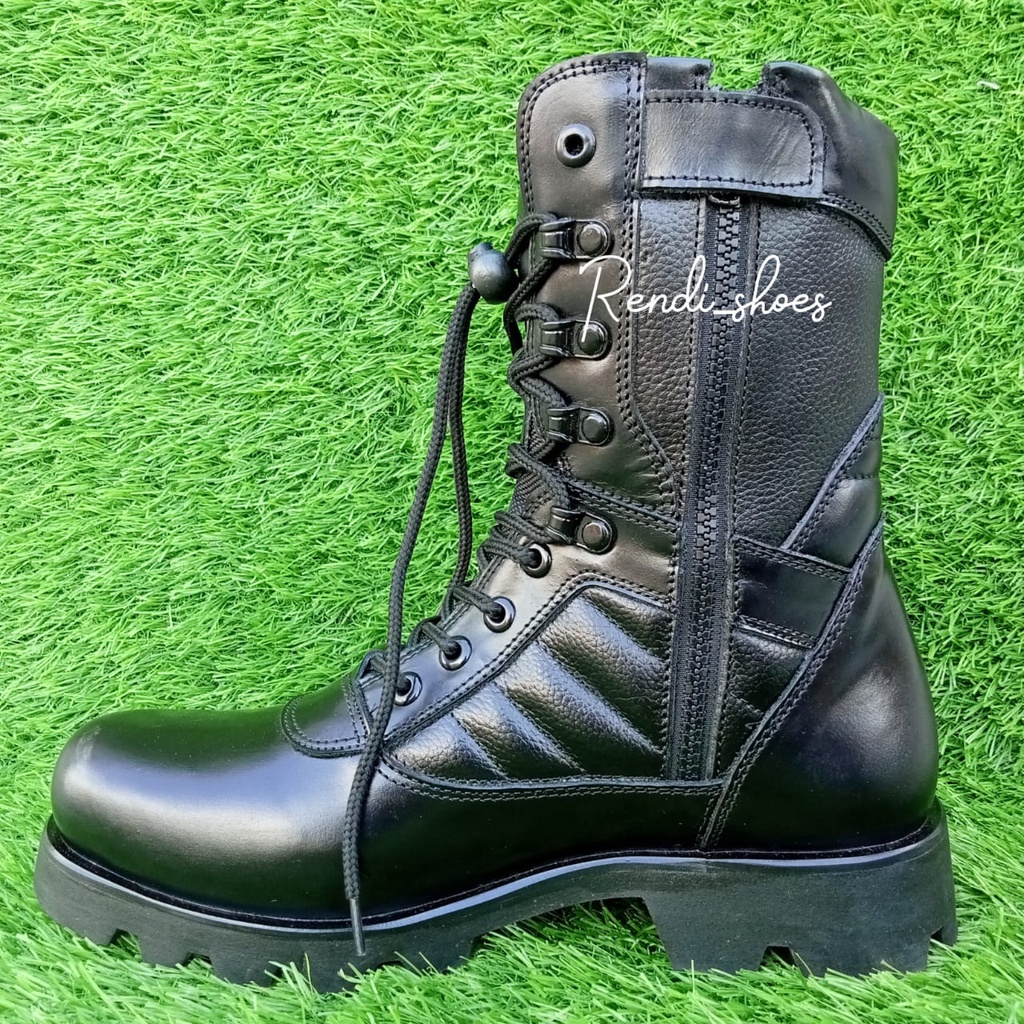 sepatu pdl tactical boots terbaru kulit asli original caanggo