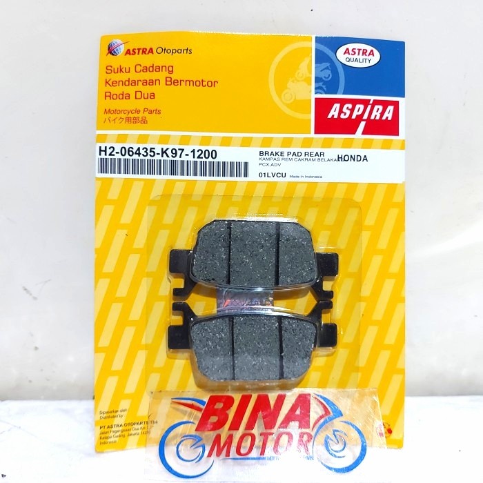 KAMPAS REM BELAKANG PCX ADV ASPIRA