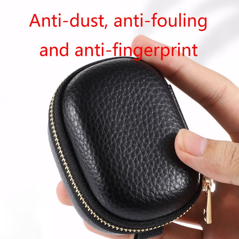 Btsg for B &amp; O for PLAY E8 Earphone Cover PU Leather Untuk Shell Protector Shockproof Anti-Debu Pelindung Lengan Memakai Re