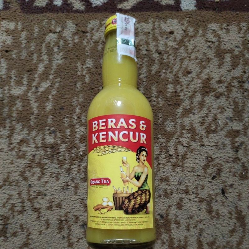 Beras Kencur Cap Orang Tua 275 Ml 100% Orisinil