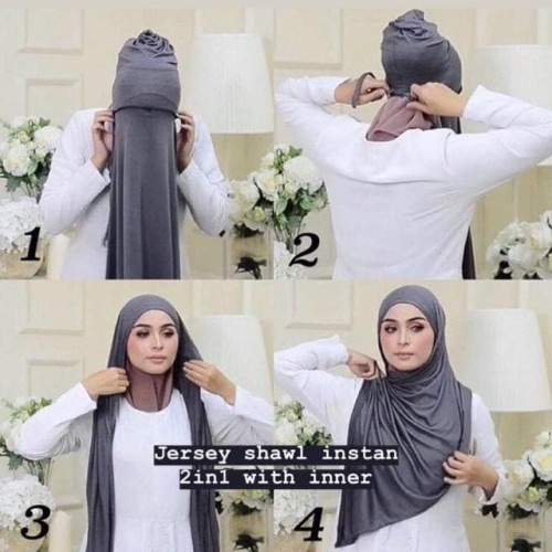 TERMURAH PASHMINA INNER/ PASHMINA 2IN1 INNER/ PASHMINA INNER CERUTY BABYDOLL / PASTAN