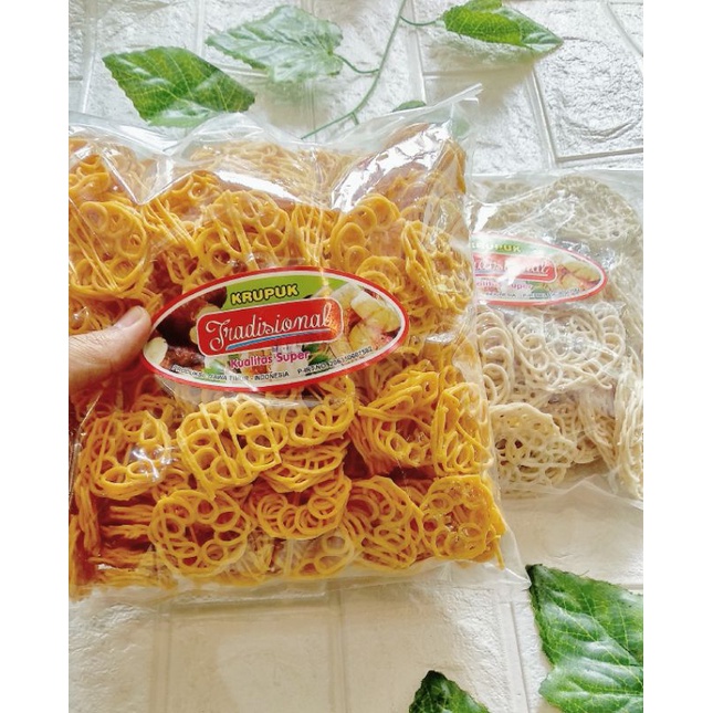 

Krupuk Uyel Gurih Kecil Kuning