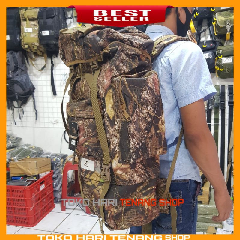 TAS RANSEL KERIL 70L IMPORL CAMO TAS OUTDOOR