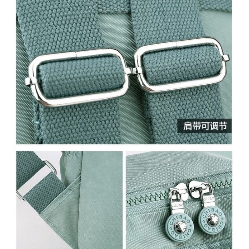 ORIGINAL Tas Ransel Chibao Import KOREA Super Trendy Kekinian Terbaru Best Seller