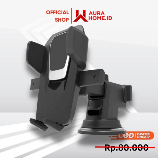 Car Holder Smartphone Transformer / Car Stand Holder Tempat Dudukan Penyangga Pegangan Bracket Brake