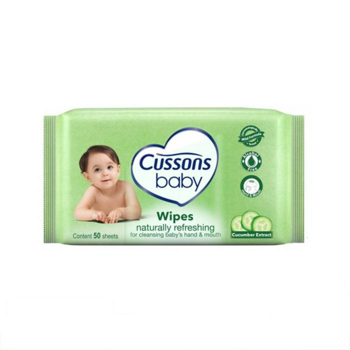 Cussons Baby Wipes 45s+45s - Tissue Basah Bayi / Buy 1 Get 1