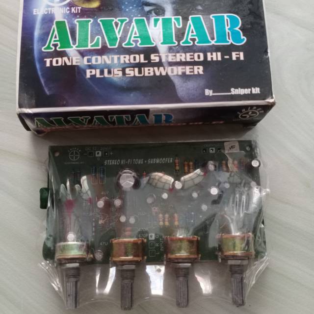 Tone control stereo hifi