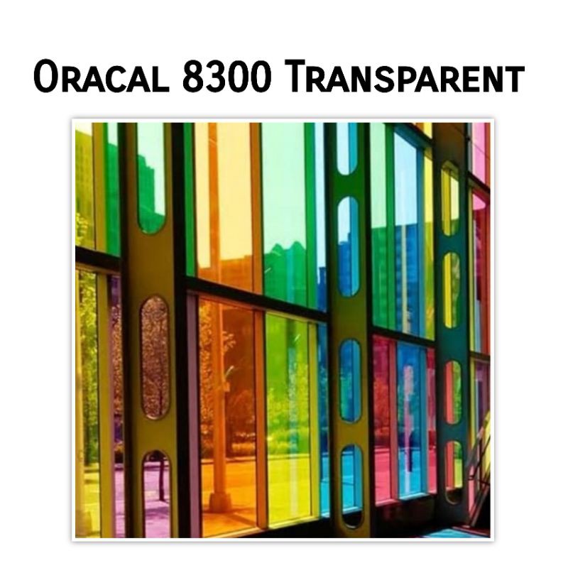

Stiker Oracal 8300 Transparan
