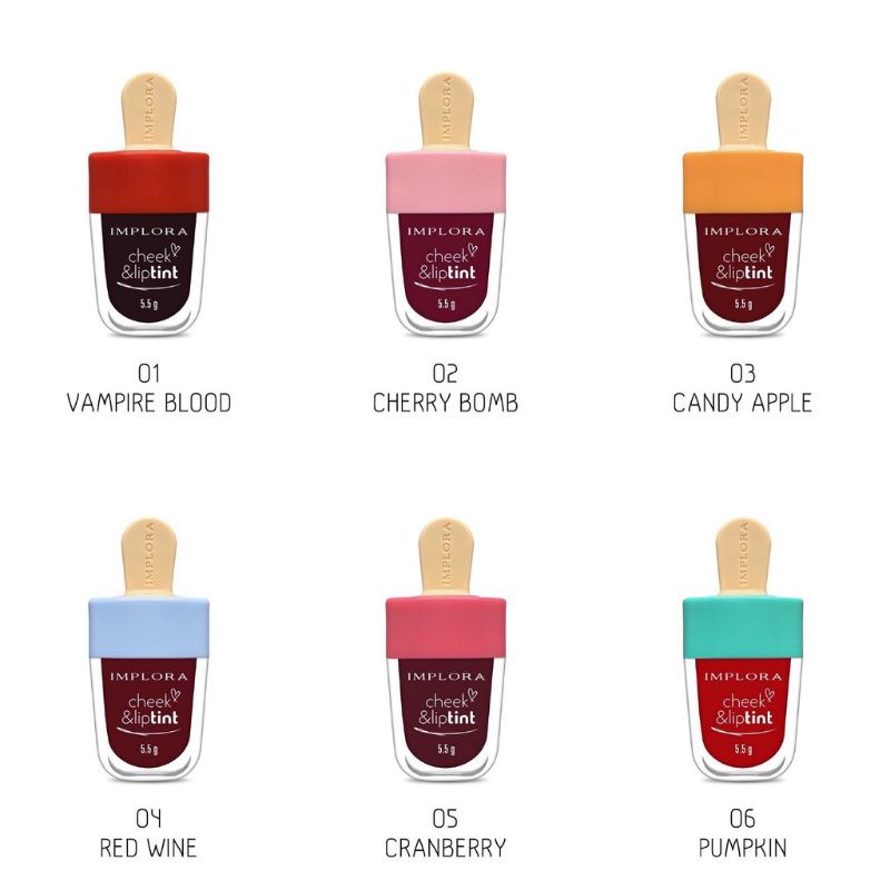 implora check &amp; liptint / liptint implora / lip tint implora / implora lip tint / implora liptint