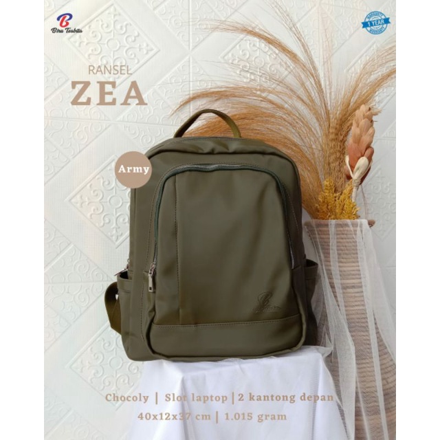 RANSEL ZEA Chocoly by Biru Tsabita/ Laptop kerja dinas