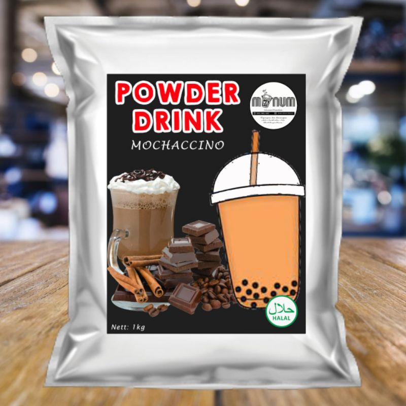 

Bubuk Minuman Rasa Mochaccino 1kg / Bubuk Bubble Drink