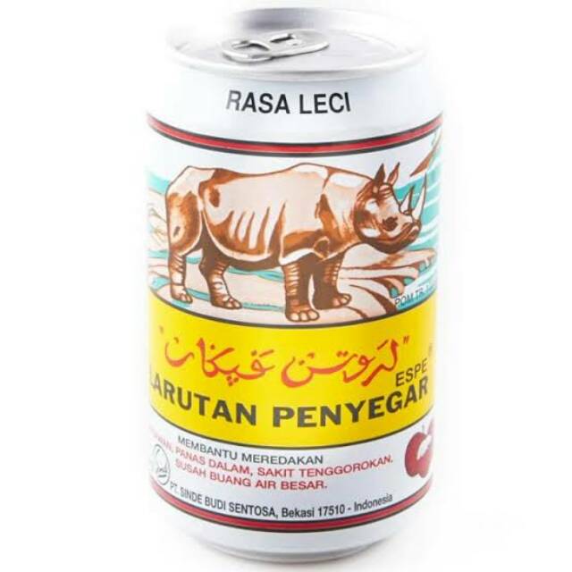 

Larutan Penyegar Cap Badak kaleng 320 ml