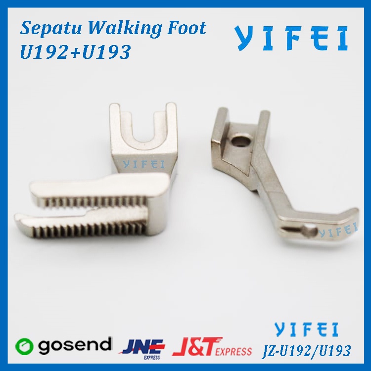 Sepatu U192/U193 Mesin Walking Foot Industri 1 Jarum/YIFEI-U192/U193