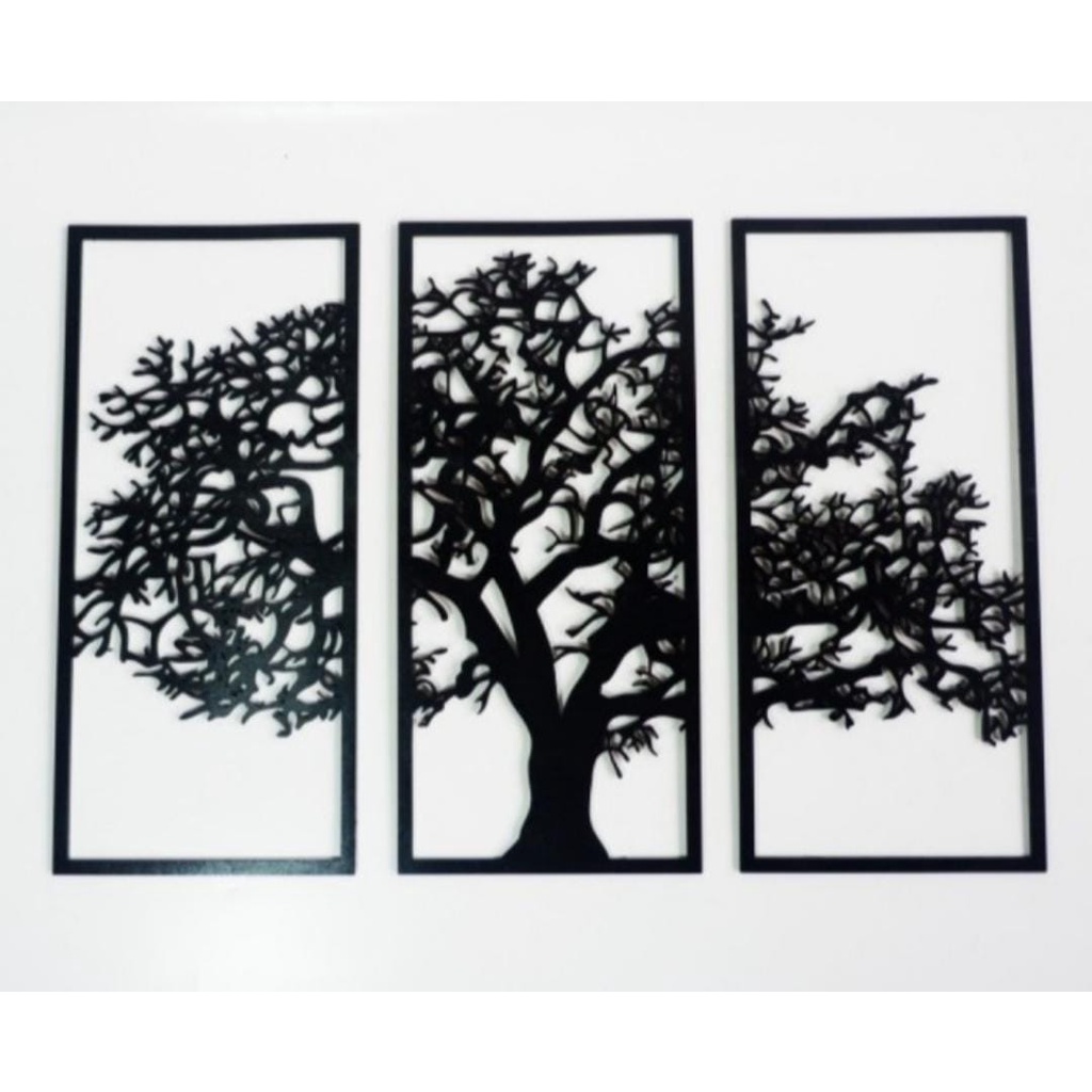 Hiasan dinding Tree of Life Art|Pajangan dinding laser cutting