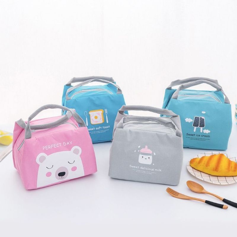 TAS BEKAL BAYI / ANAK KARAKTER  / LUNCH BAG / TAS PENYIMPANAN MAKANAN