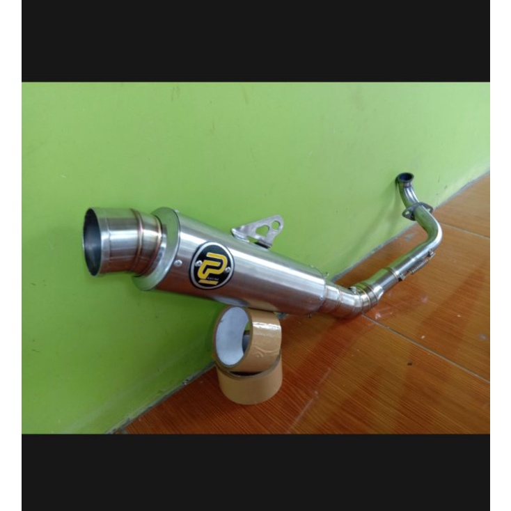 Knalpot pekajaman leher atas for Bead Scoopy vario125 Vario 150