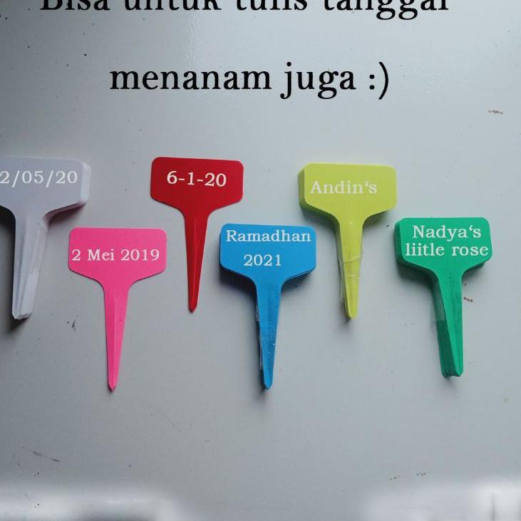 

Murah Banget IDG Label Name Tag Tanaman Bonus Spidol Silver/Gold/White F0 Terkiniー