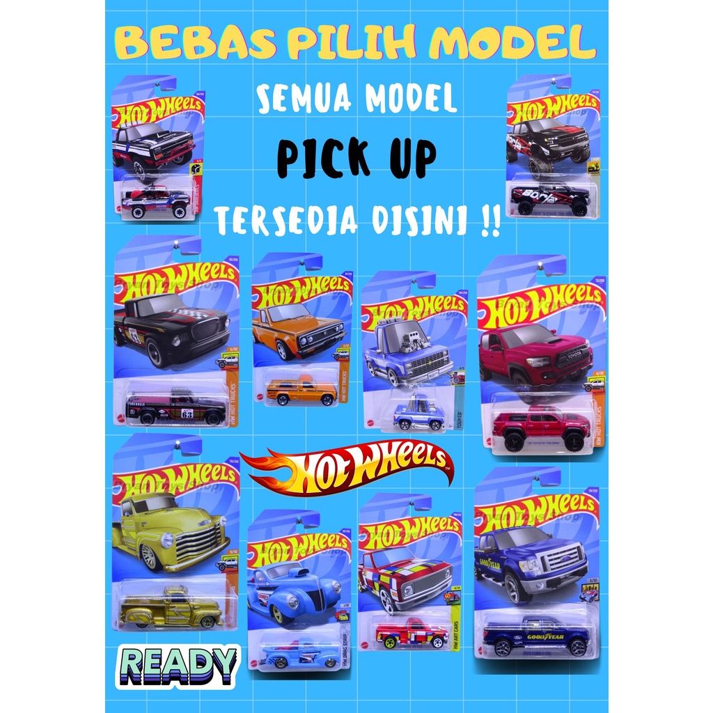 Hot Wheels Real Car Pick Up Series BEBAS Pilih Varian Seri PICKUP Original