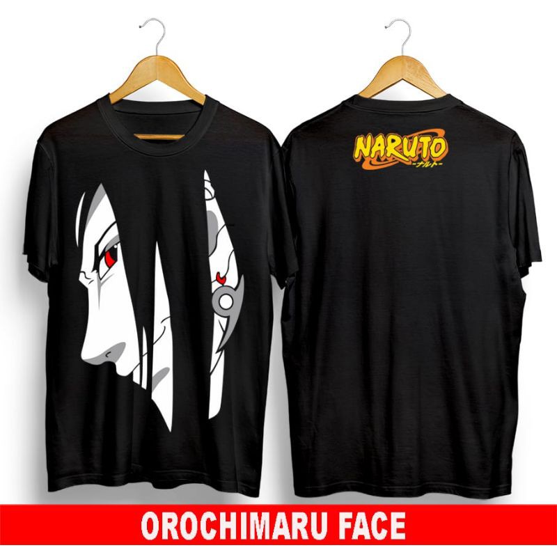 KAOS DISTRO KARTUN/ANIME OROCHIMARU FACE