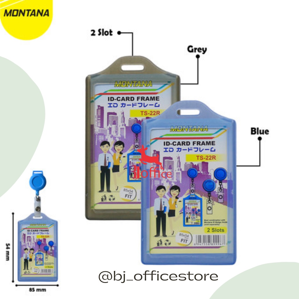

Frame Casing Tempat Holder Kartu ID Card Montana
