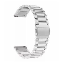 STRAP TALI JAM TANGAN -  STAINLESS METAL STYLE THREE 3 BEADS 22MM - FOR HUAWEI GT GT2 46mm WATCH
