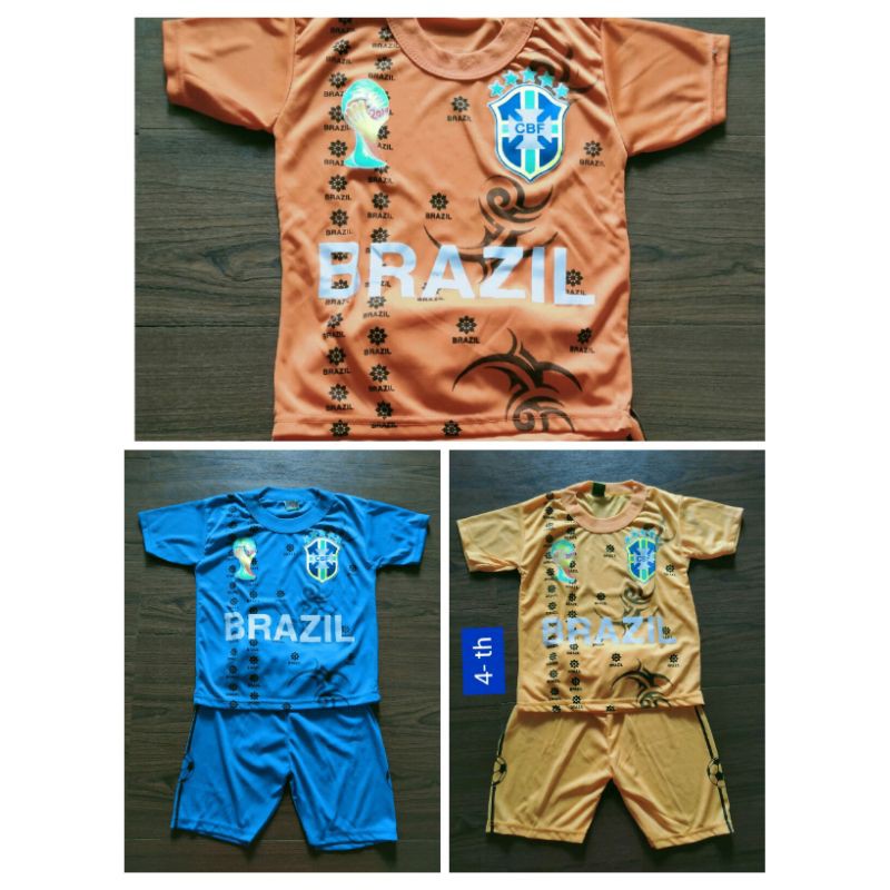 Setelan anak setelan bola baju main anak