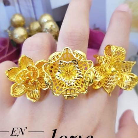 Cincin Xuping Lapis 24K 7532