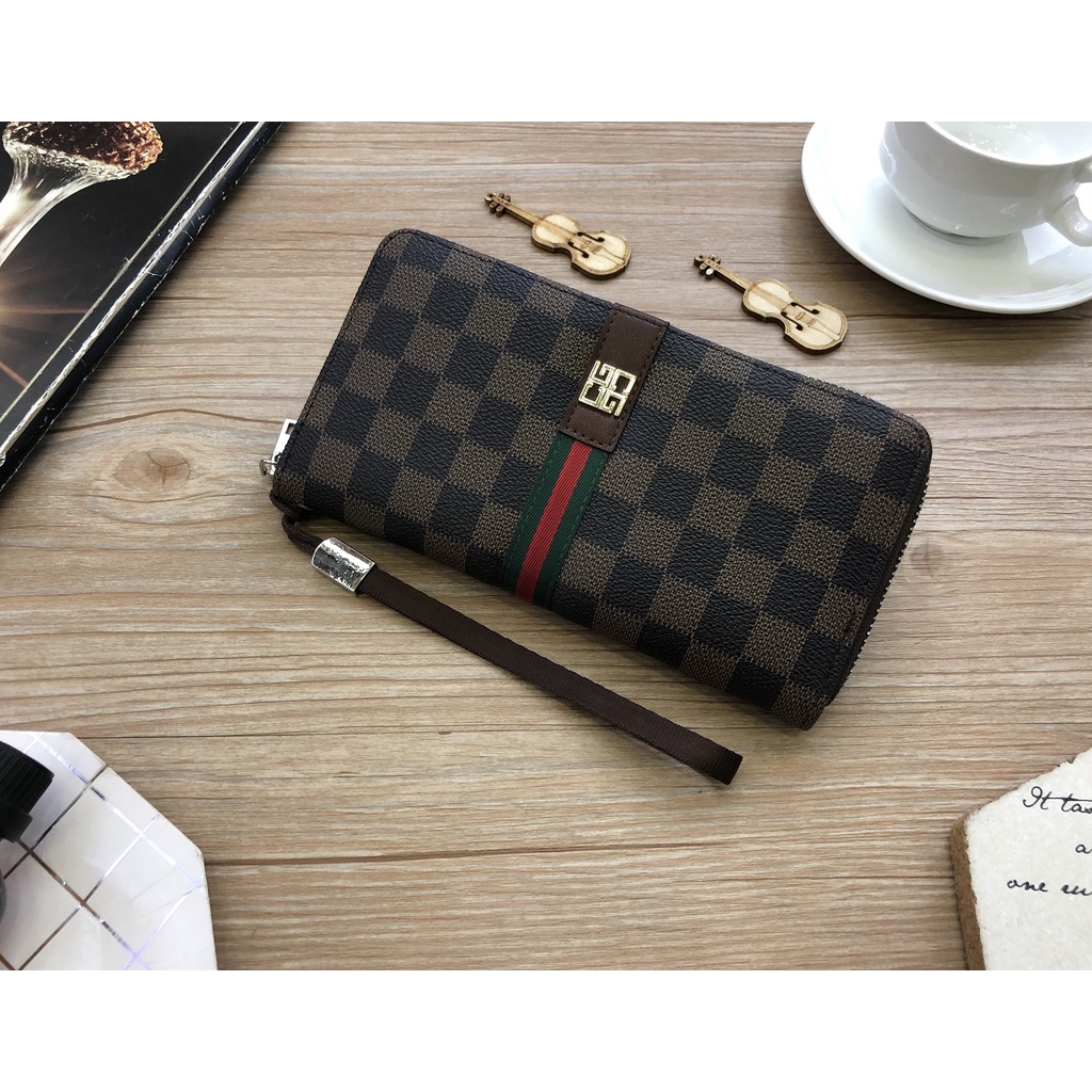 BJ31585 - BLACK/COFFEE - DOMPET PANJANG IMPORT TAS WANITA FASHION IMPORT MODIS ELEGAN TERMURAH TERLARIS TERBARU BAGSTORE JAKARTA TAS BATAM LT1585 BQ3248