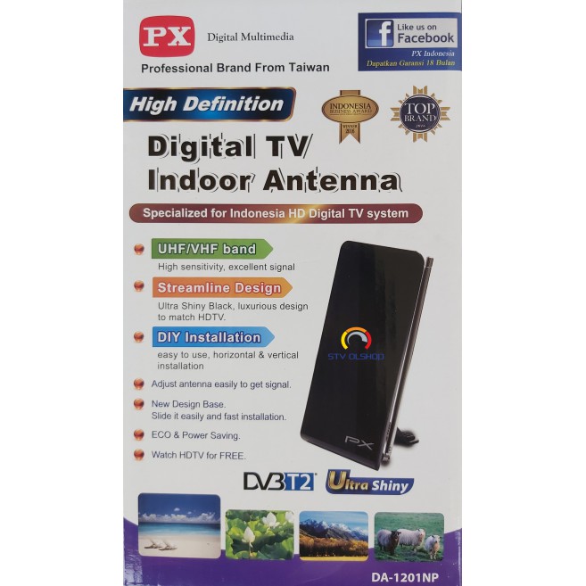 Antena TV Digital Indoor PX DA-1201 NP