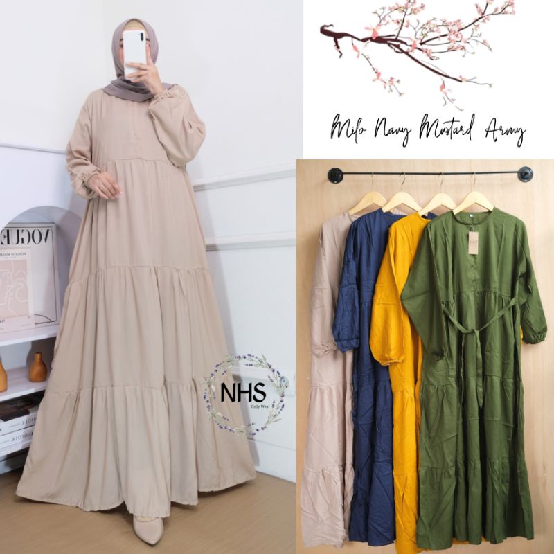 GAMIS RAYON POLOS SUPER JUMBO XL-XXXXL