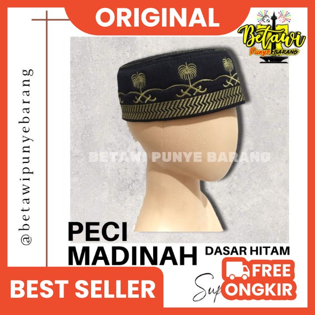 peci kopiah madinah bugis super