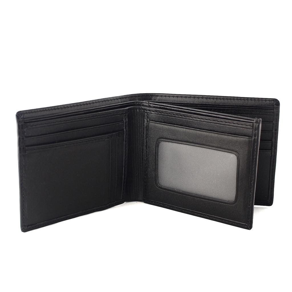 TOKOKOE - Dompet Pria model Tidur bahan Kulit Premium Dompet Lipat - BB 5211 Black