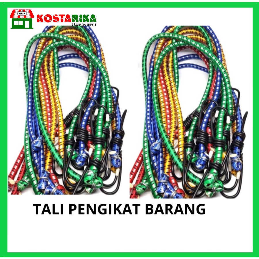 Tali Pengikat Barang Di Motor Serbaguna 100cm Atau Tali Box Container
