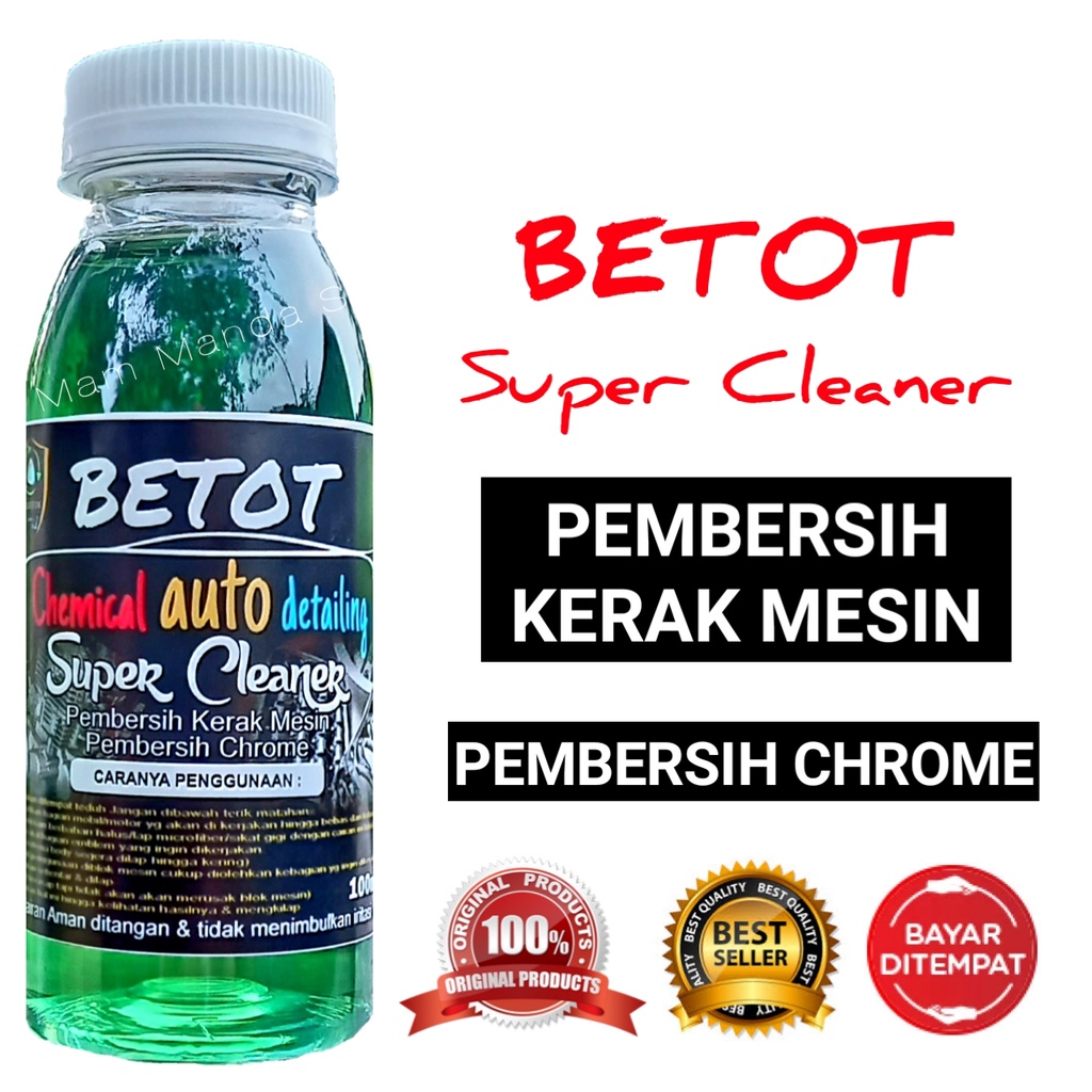 Pembersih Mesin motor / Betot Super Cleaner / Pembersih Kerak Mesin / Pembersih Blok Mesin Motor