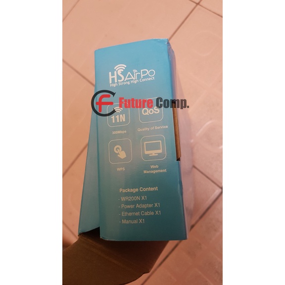 HSAIRPO WR200N 300Mbps WIRELESS N ROUTER