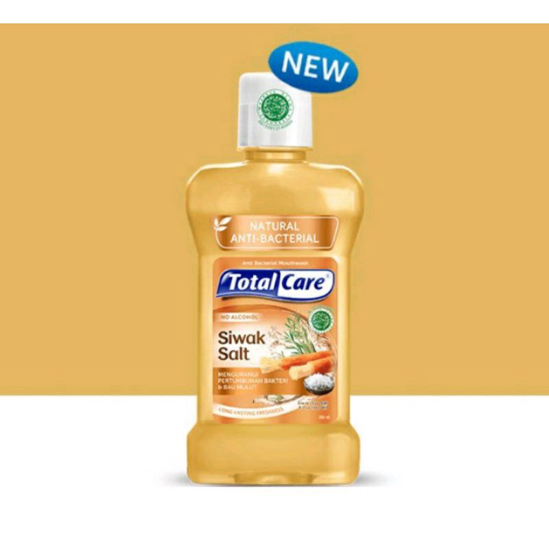 Total care mouthwash siwak 100ml