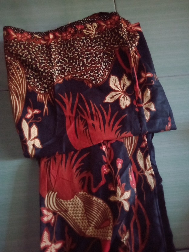 Gamis Batik Sriwedari Maxi Bumil/busui Katun Sogan Allsize & Jumbo